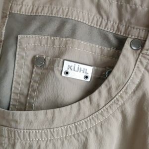 Men's KUHL Radikl Shorts, 34 x 10 inch inseam.